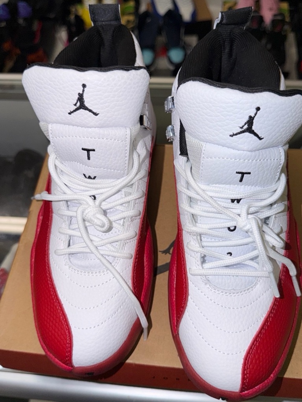 Jordan Kids Sneakers - White & Red